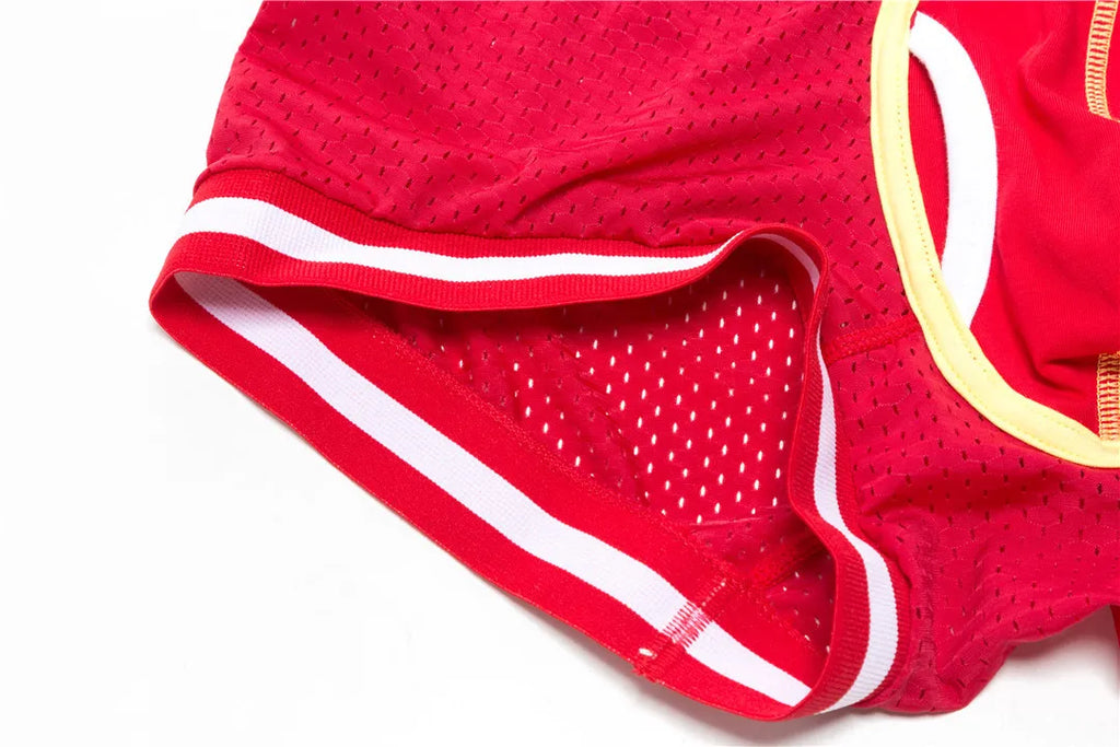 JOCKMAIL Men Underwear Boxes Mesh Quick Drying Ice Silk Breathable Youth Fashion Calzoncillos Sexy Am Gosteren Killer Sansursuz