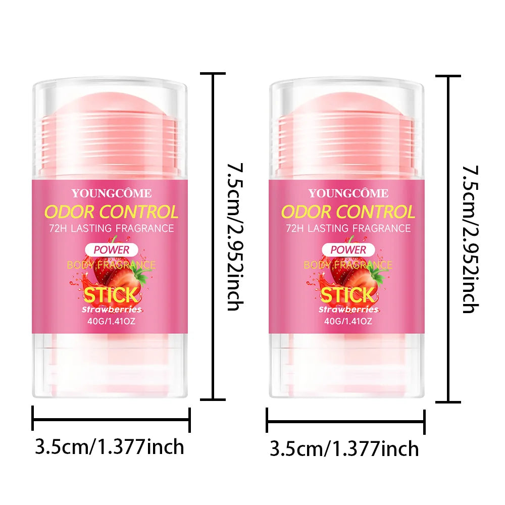 Odor Control 72h Lasting Fragrance Body Odor Remove Cream Removal Armpit Refreshing Antiperspirant Lasting Aroma Deodorant