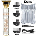 Kemei 762 metal hair trimmer for men professional beard hair clipper electric hair cutting machine rechargeable
