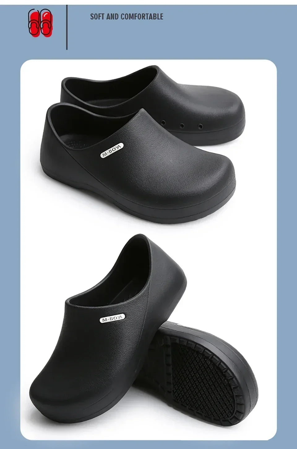 Men Chef Shoes Women Non-slip Waterproof Oil-proof Kitchen  Nurse Shoes Work Cook Shoes Special Dance Shoes Zapatillas Hombre
