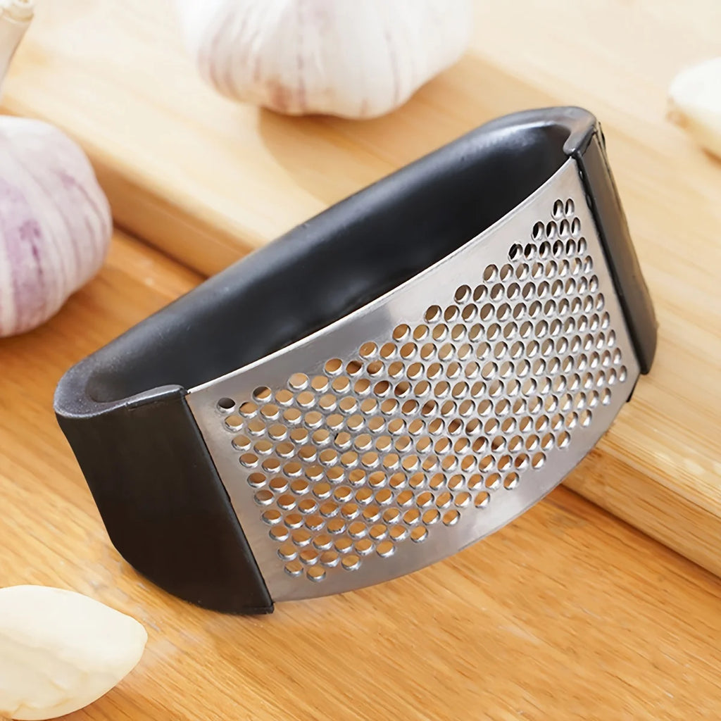 Garlic Press Rocker, Garlic Press Rocker Stainless Steel Ginger Press Juicer Kitchen Gadgets