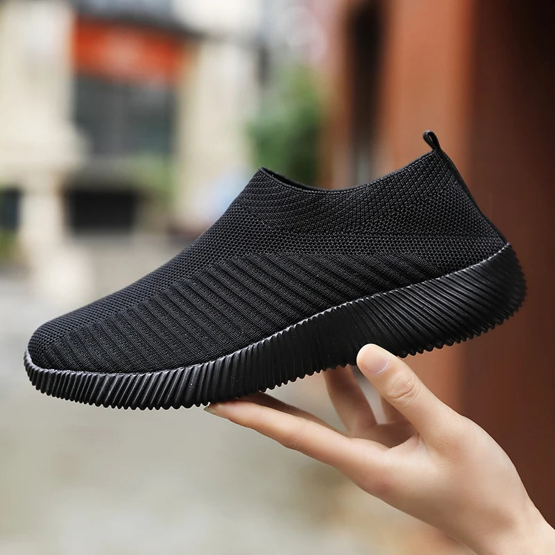 Shoes for Women  Vulcanized Shoes Casual Fashion Women Sneakers Breathable Comfortable Shoes Outdoors Plus Size Walking Shoe
