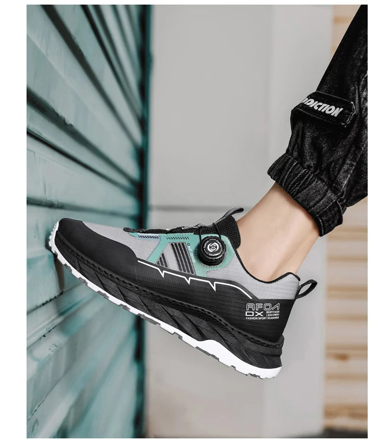 2026 new men's shoes work sports shoes fashionable casual shoes comfortable multi-functional low top shoes outdoor hiking shoes
