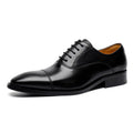 New Style Men's Shoes Formal Dress Shoes Male Oxfords Men Genuine Leather Office Shoes Elegant Wedding Party Lace-up Shoes