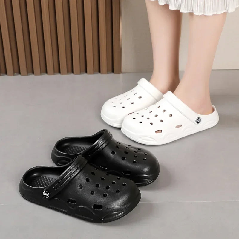 Fashion Sandals Waterproof Slippers Women men Shoes Summer Outdoor Slides Soft Sole Garden Shoes Indoor Nursing Clogs Sandals