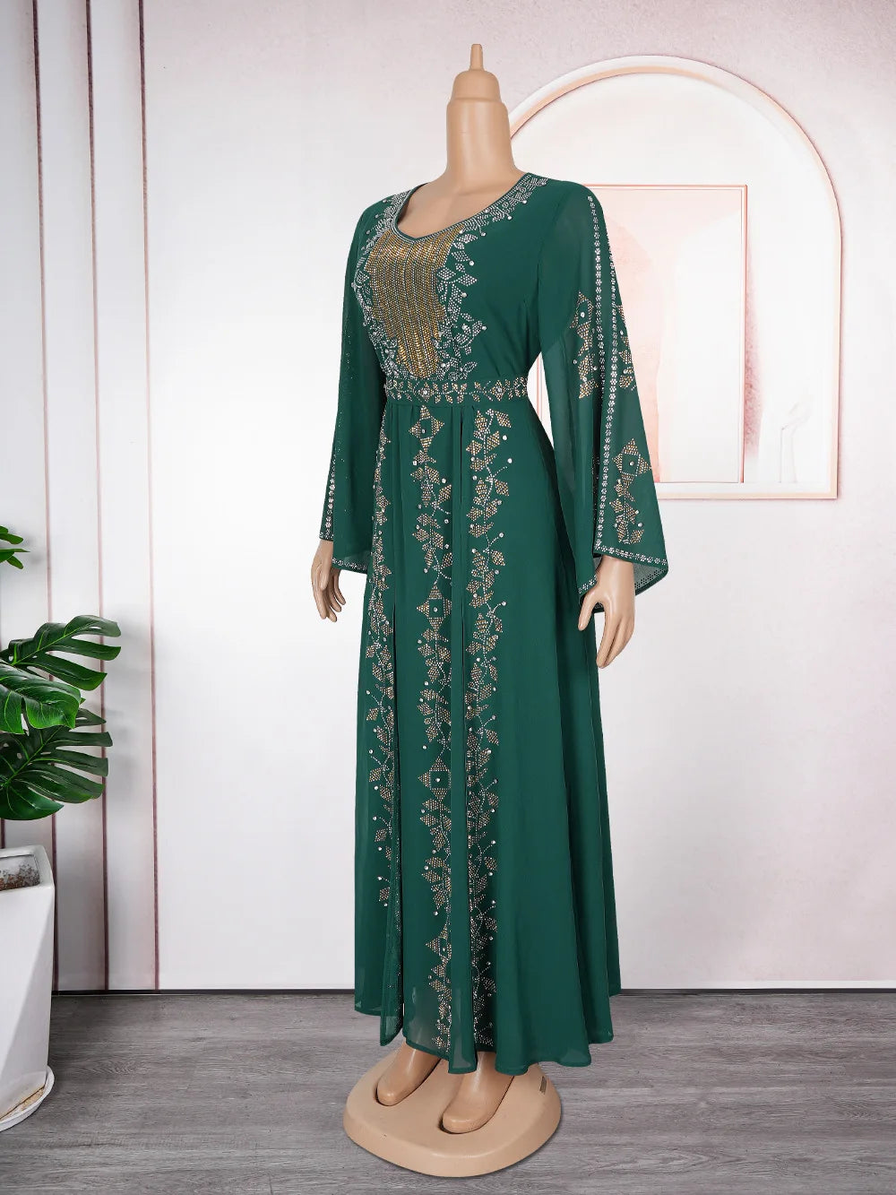 2025 Abayas For Women Dubai Luxury African Muslim Fashion Dress Caftan Marocain Evening Party Dresses Boubou Robe Djellaba Femme