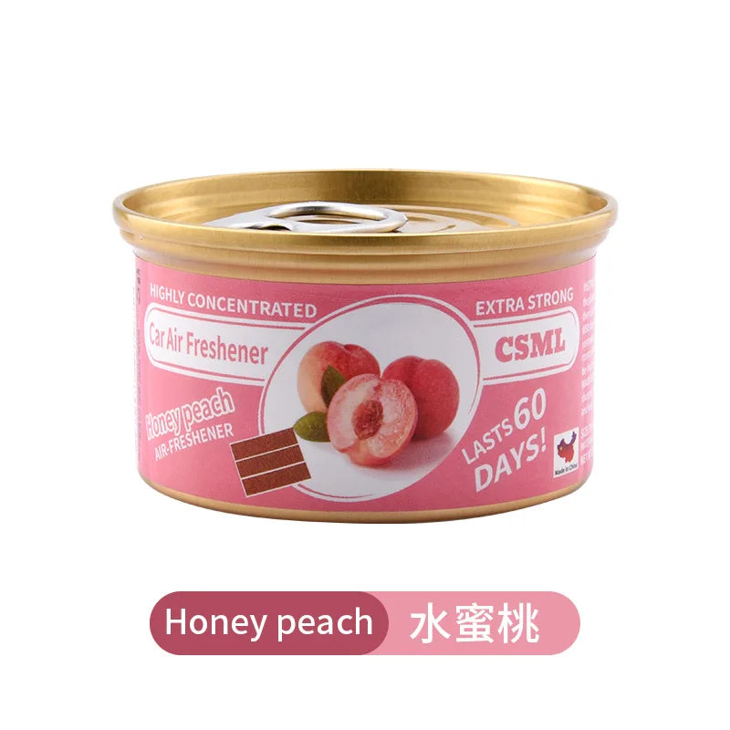 Car air fresh, solid aromatherapy, no additives, canned, essential for eliminating  odors, long-lasting fragrance, household use
