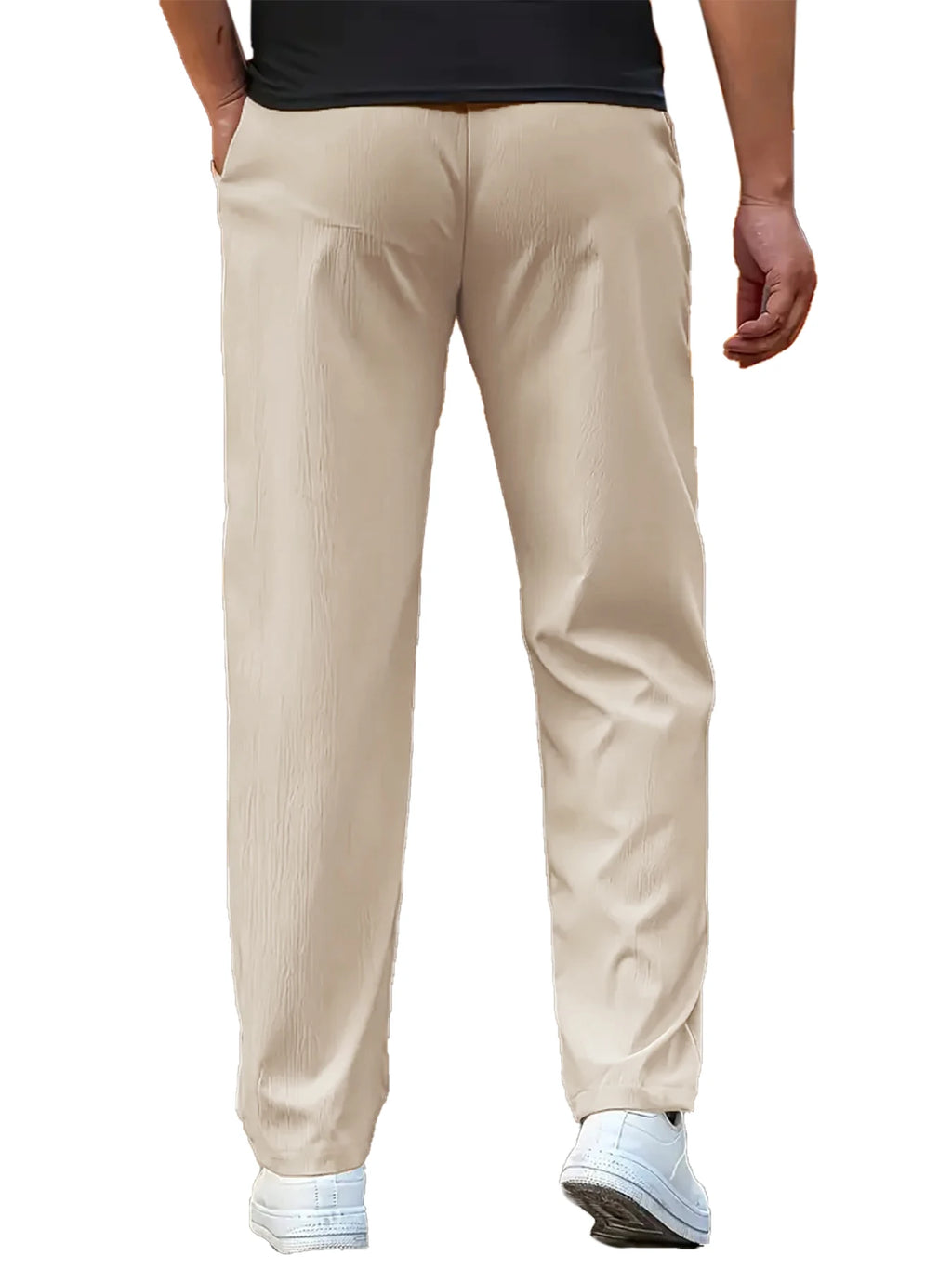 Men's Lightweight Pants Casual Loose Sports Trousers Men Casual Thin Straight Leg Pants Male Fashion Outdoor Joggers Pants