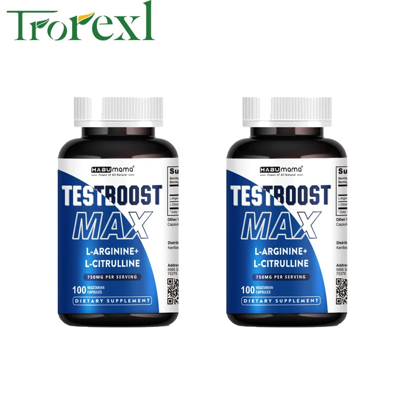 Men Enhancing Supplement,L-Arginine L-Citrulline Complex ,Supports Physical Performance & Confidence,Lasting Results