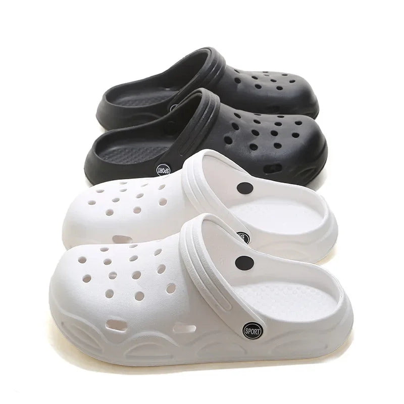 Fashion Sandals Waterproof Slippers Women men Shoes Summer Outdoor Slides Soft Sole Garden Shoes Indoor Nursing Clogs Sandals