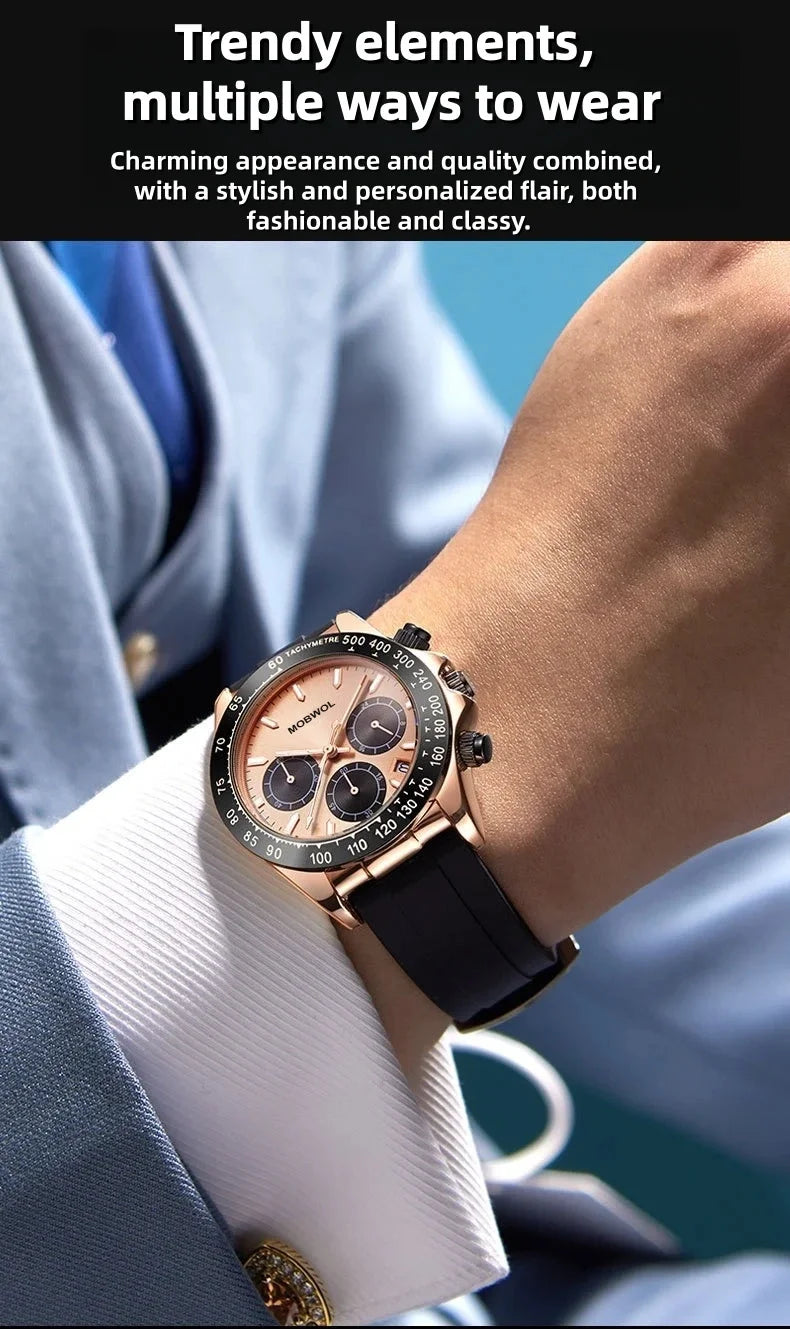 THE ART OF TIME CONDENSED INSTYLISH MEN' S WATCHES