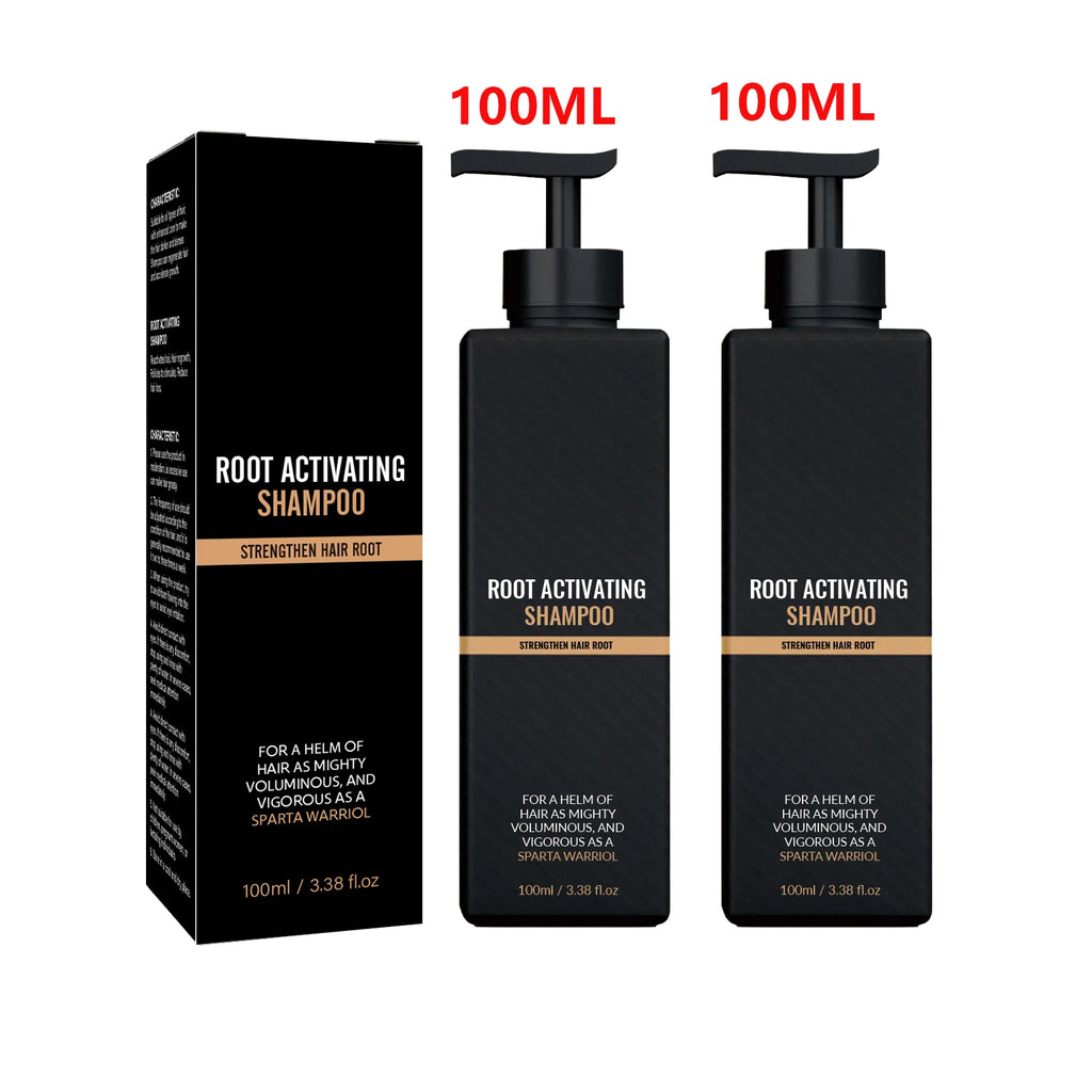 2pcs Anti Baldness Shampoo Thickening Shampoo Root Activator Shampoo Nourish Hair Regrowth for Thinning Hair & Hair Loss Care