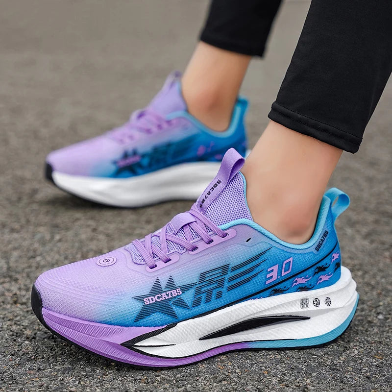 Men's Fashionable Sports Shoes, Non-Slip and Durable Tennis Shoes - Traditional Footwear - Road Running Shoes - Fitness Training Shoes - High-Top Non-Slip Soles - Suitable for All Seasons - Unisex Design
