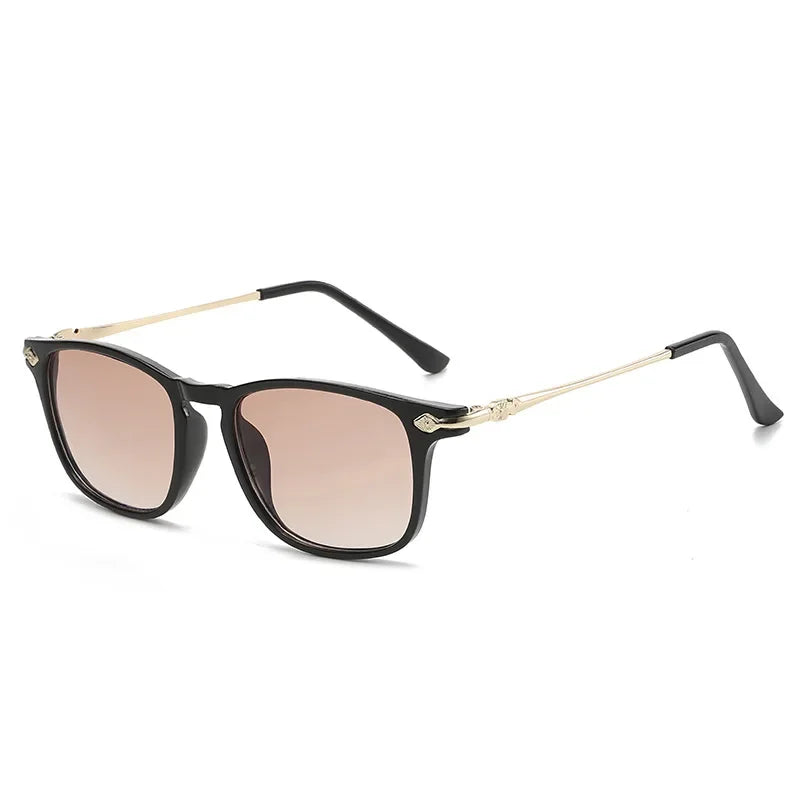 Bifocal Presbyopic Glasses HD Anti Blue Light Large Frame Presbyopia Glasses Resin Lens Sunglasses Bifocus Reading Glasses Men