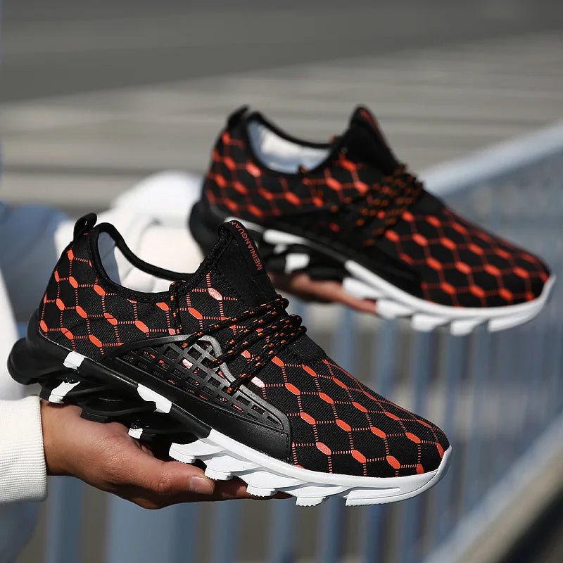 Men's Sports Shoes Breathable Casual Walking Shoes Men's Fashion Clothing Tennis Sports Shoes