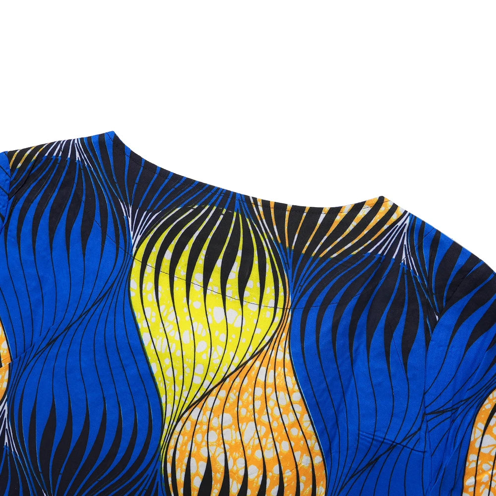 African Dresses For Women Traditional Clothing Embroidery Printed Outfits Bubu Gown Abayas Robe Kaftan Boubou Djellaba 2025 New