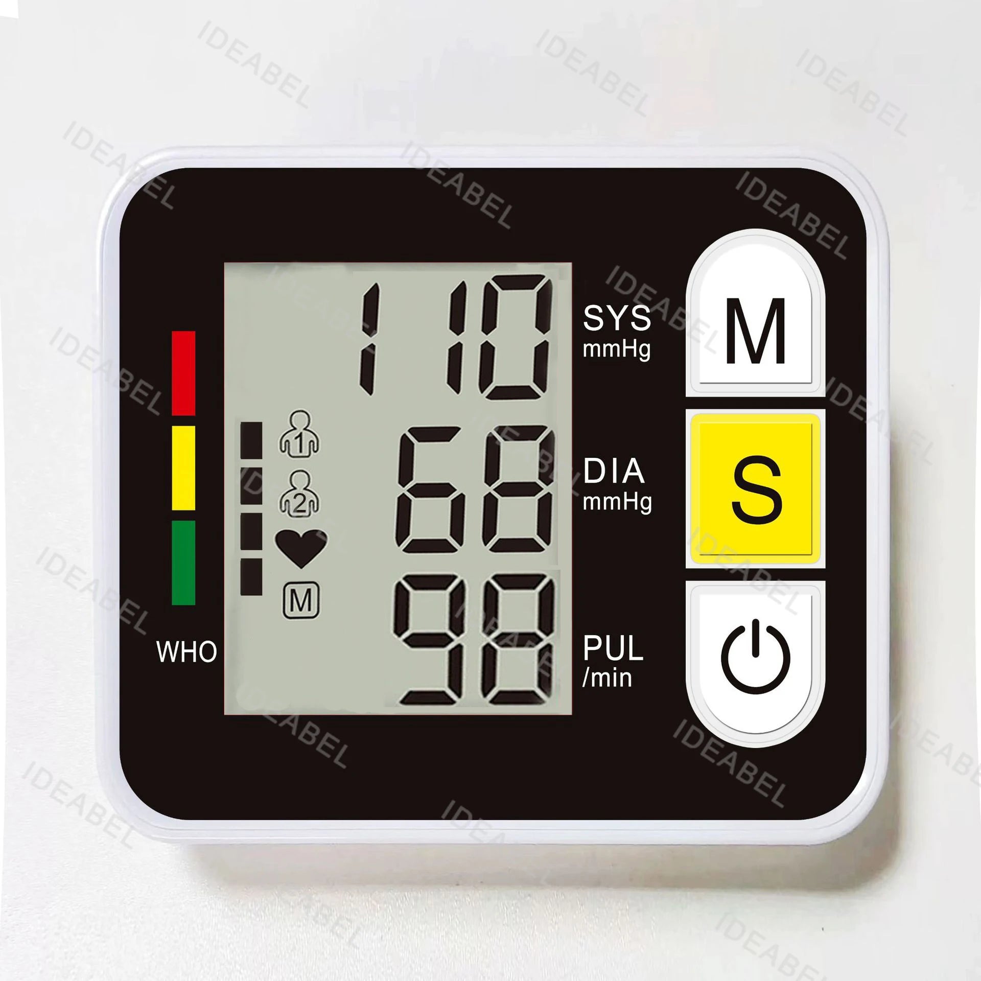 Digital Wrist Blood Pressure Monitor Medical Upper Arm Sphygmomanometer Automatic Tonometer Tensiometro Blood Pressure Meter