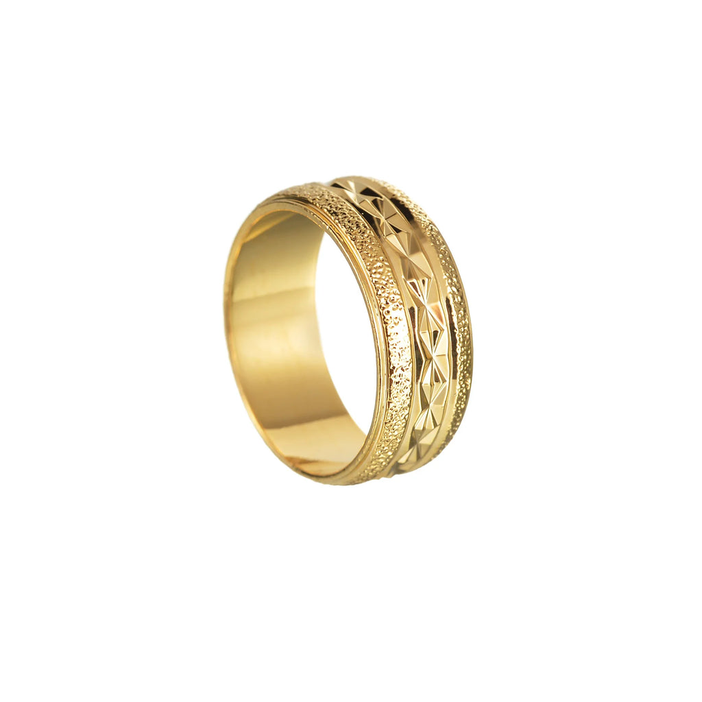 316L Stainless Steel High Quality Ring Simple Matte Fashion Men Wedding Rings Finger Engagement Gift For Women Jewelry