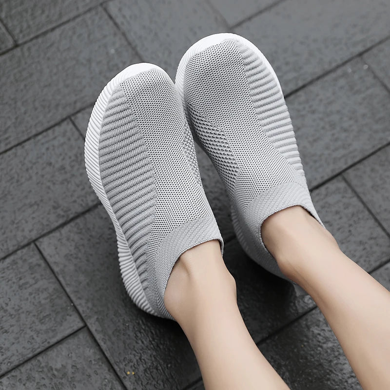 Shoes for Women  Vulcanized Shoes Casual Fashion Women Sneakers Breathable Comfortable Shoes Outdoors Plus Size Walking Shoe