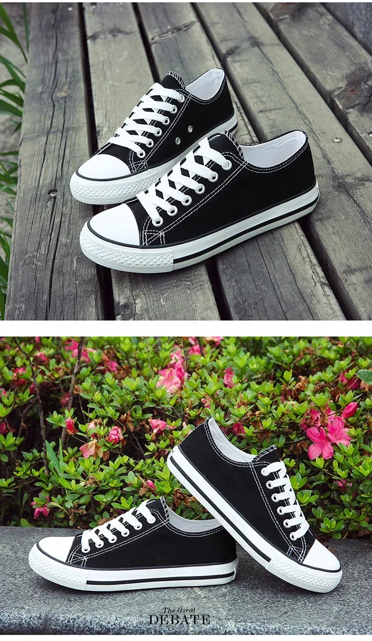 2025 Men Canvas Shoes Lace-up Athletic Leisure Sneaker Fashion Breathable High Top Canvas Vulcanized Shoes Zapatos De Hombre
