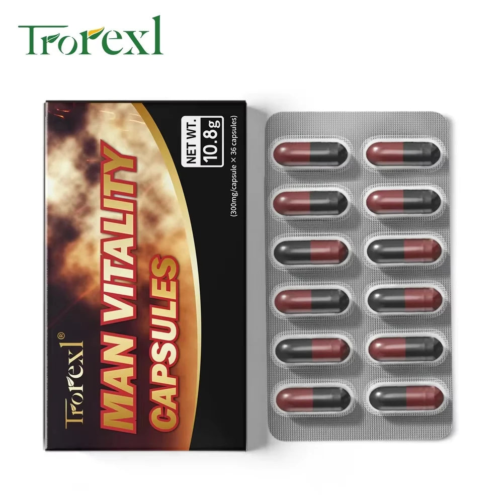 Powerful High Purity Epimedium Supplements Natural Enhance Energy & Endurance, Muscle Growth Pill