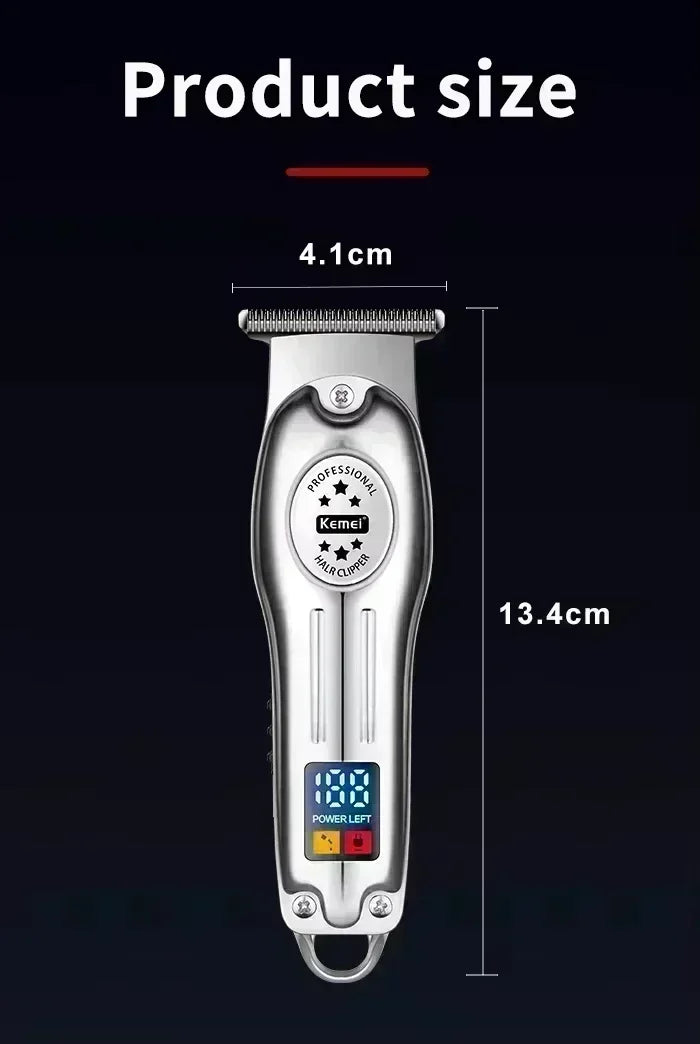 Kemei Hair Clippers Beard Clipper Rechargeable Men's Shaver Electric Hair Trimmer Kit Men KM-2628 KM-678 KM-2024 Hair Clipper