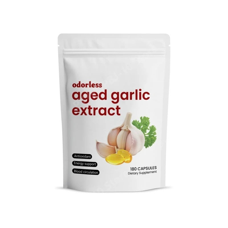 Odorless Aged Garlic Extract Supports Healthy Circulation and Energy