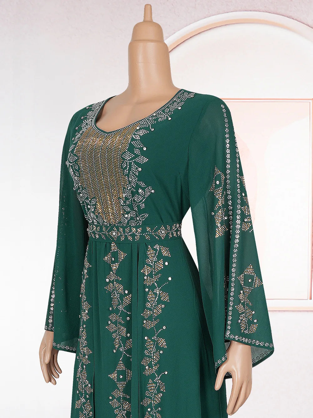 2025 Abayas For Women Dubai Luxury African Muslim Fashion Dress Caftan Marocain Evening Party Dresses Boubou Robe Djellaba Femme