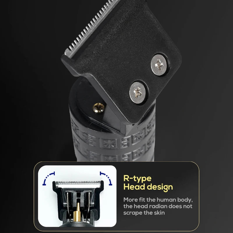 T9 Haircut Razor for Men Rechargeable Clipper Shaver Adult Electric Vintage Clipperrazor Home USB Charging Barber Shop Black Dra