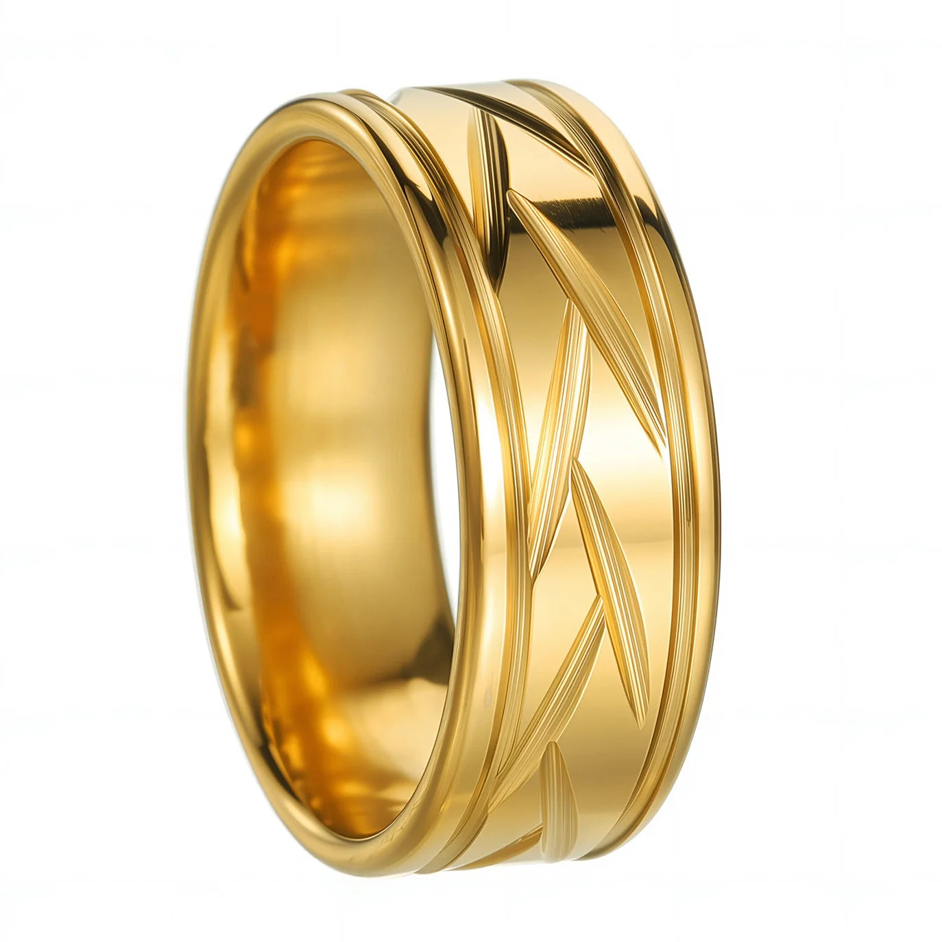 316L Stainless Steel High Quality Ring Simple Matte Fashion Men Wedding Rings Finger Engagement Gift For Women Jewelry