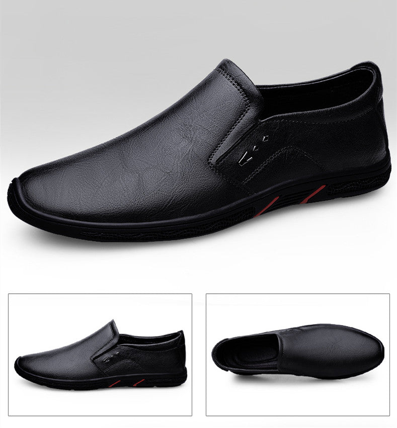 Leather Men Casual Shoes Breathable Soft Sole Office Loafers Shoes Men Designer Shoes Men Italian Brand Moccasins Zapatos Hombre