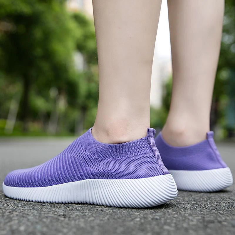 Shoes for Women  Vulcanized Shoes Casual Fashion Women Sneakers Breathable Comfortable Shoes Outdoors Plus Size Walking Shoe