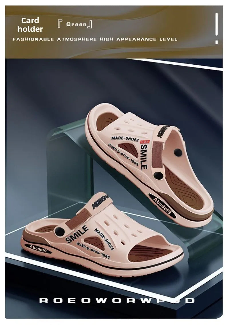 Fashion Sandals Waterproof Slippers Women Shoes Summer Outdoor Slides Soft Sole Garden Shoes Indoor Nursing Clogs Sandals