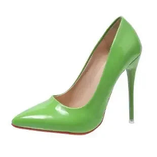 2024 Women Shoes Red High Heels Sexy Pointed Toe 12cm Pumps Wedding Dress Shoes Nude Black Color Red Rubber Bottom High Heels