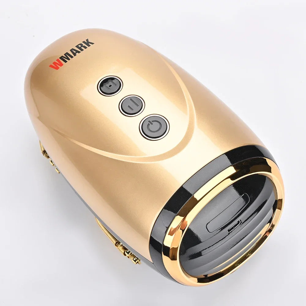 NEW!!!WMARK NG-SM001 Barber Massager Handheld, Cordless Handheld Massager Barber Use, 2600MAH Face Massager Scalp