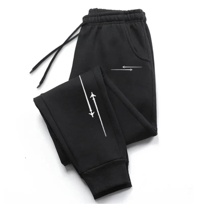 Men's sport pants - Printed casual pants - Gym sports pants - Outdoor sports pants - Daily office pants