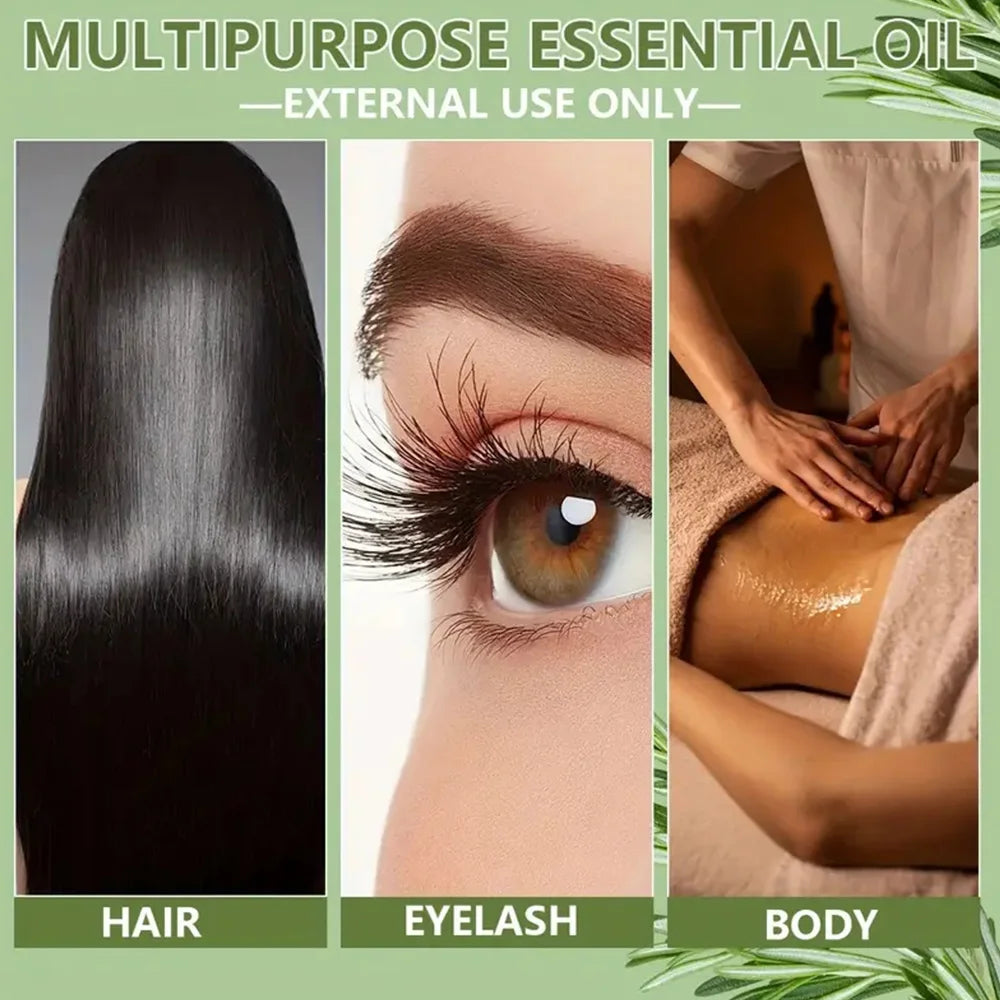Natural Rosemary Essential Oil Repairs DamagedHair Improves Hair Quality Moisturizes Hair Care Oil Suitable Fo Hair Body Massage