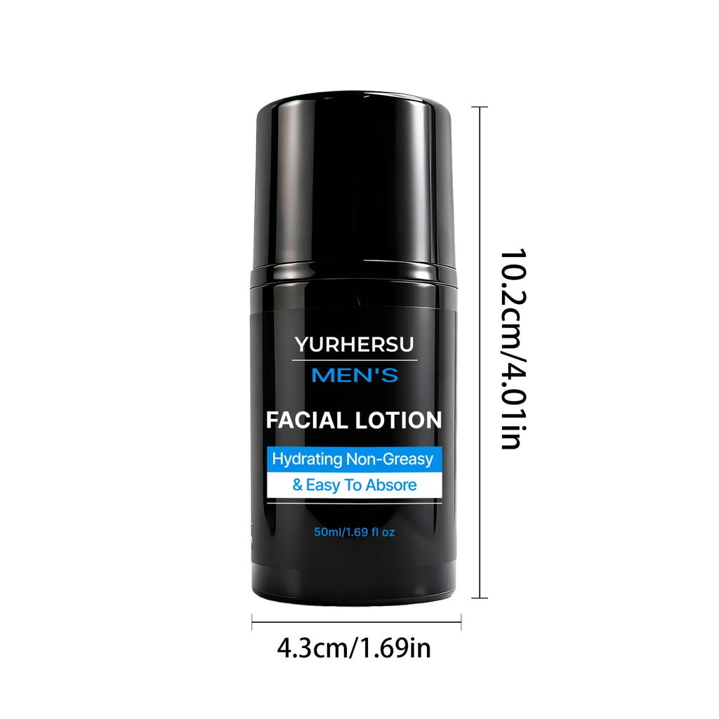Men's Moisturizing Lotion Face & Body Hydration Daily Skin Care 50ml
