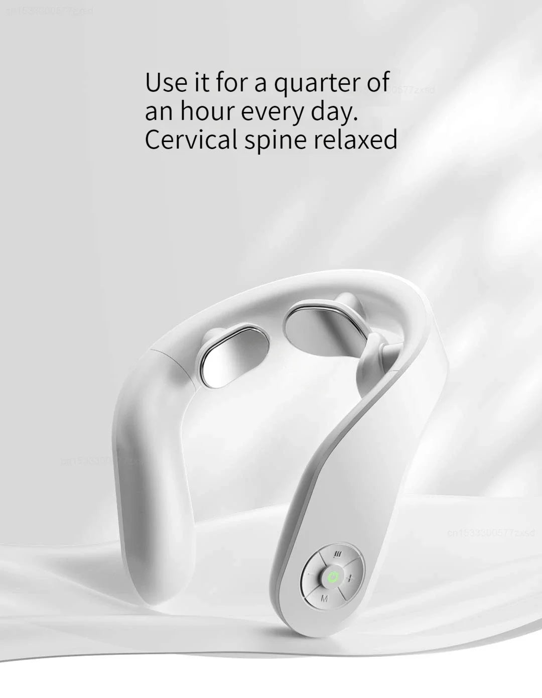 Jeeback K1 Electric Wireless Neck Massager Relieve Neck Pain Cervical Massage Home Electric Neck Massage Relaxer Muscle