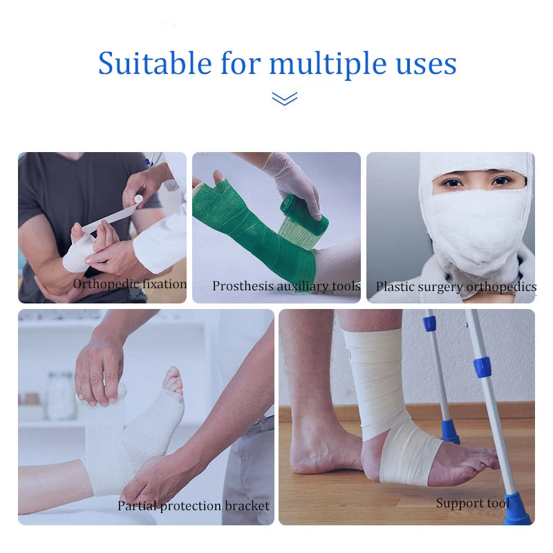 5/7.5/10/15x360cm Fiberglass Polyurethane Orthopedic Fracture Fixation Bandage Medical Orthopedic Casting Tape