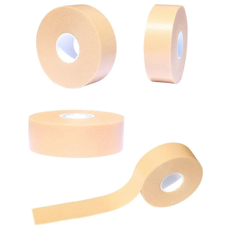 1-Roll 2.5cm*5m Wear-Resistant Bandage Elastic Waterproof Foam Tape Dressing Sports Sprain Treatment First Aid Kit Sticker Wound