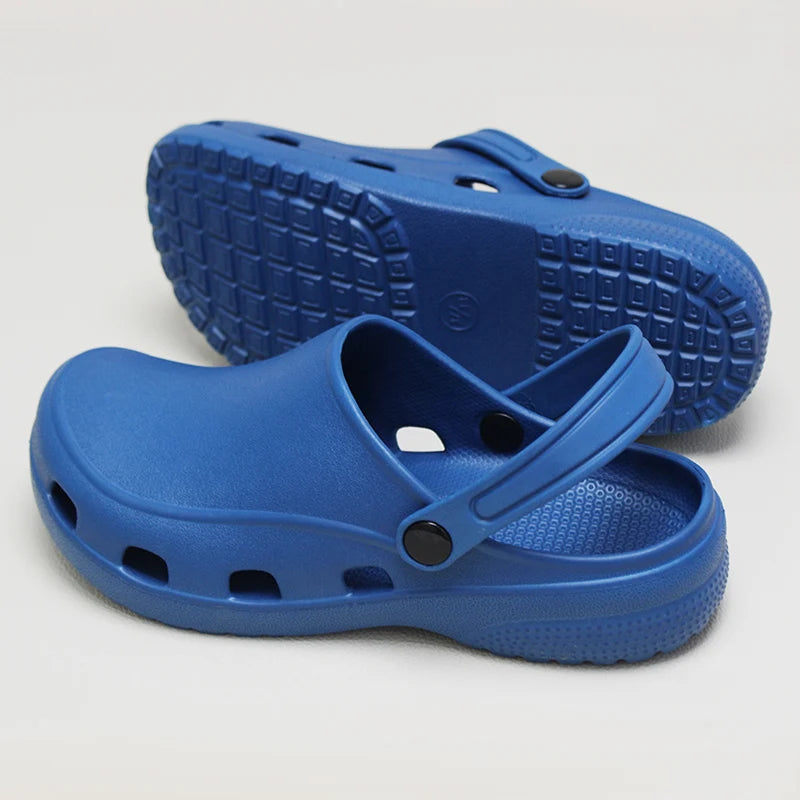 Professional Scrubs Clogs Ultra Light Nurse Work Shoes Anti Slip Pediatric Slippers Breathable Dentist Nursing Shoes 5X03-04