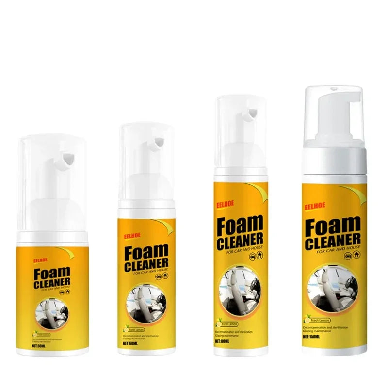 Multi-Purpose Foaming Cleaner Leather Cleaner Remover Spray Car Interior Household Stain Remover Car Cleaning Tools