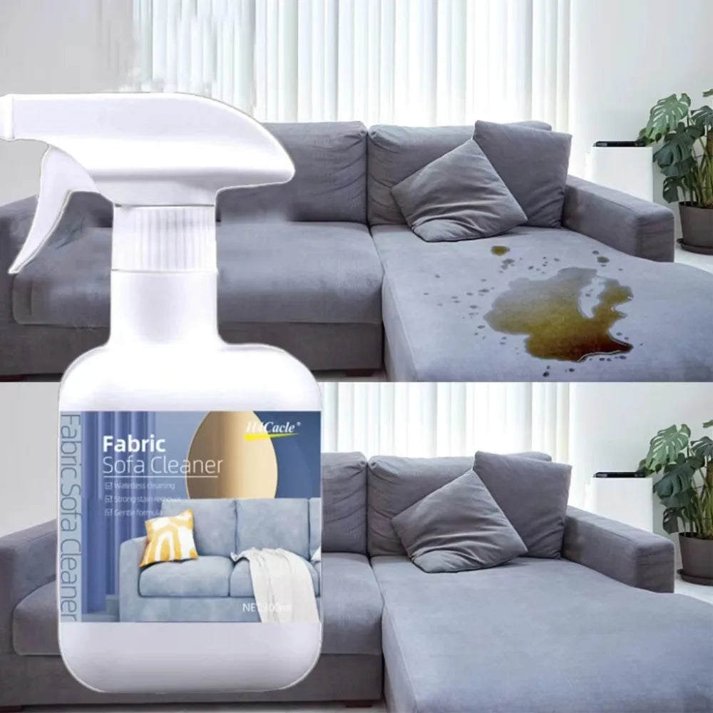 Fabric Sofa Cleaner Spray Deep Cleaning for Upholstery, Mattresses, and Car Seats Remove Dirt and Residue  Protects Sofa Color