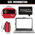 RHINO RESCUE large Car First Aid Kit IFAK POUCH Molle Medical Pouch for Travel Hiking Camping (empty bag)