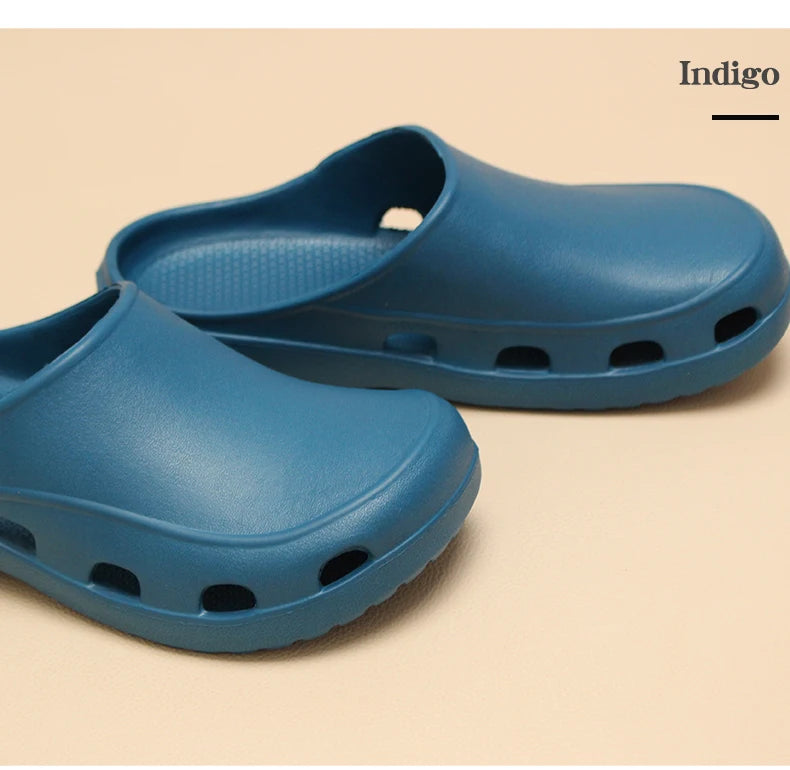 Professional Scrubs Clogs Ultra Light Nurse Work Shoes Anti Slip Pediatric Slippers Breathable Dentist Nursing Shoes 5X03-04