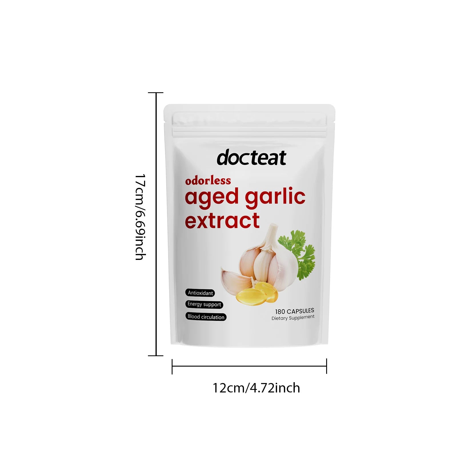 Odorless Aged Garlic Extract Supports Healthy Circulation and Energy