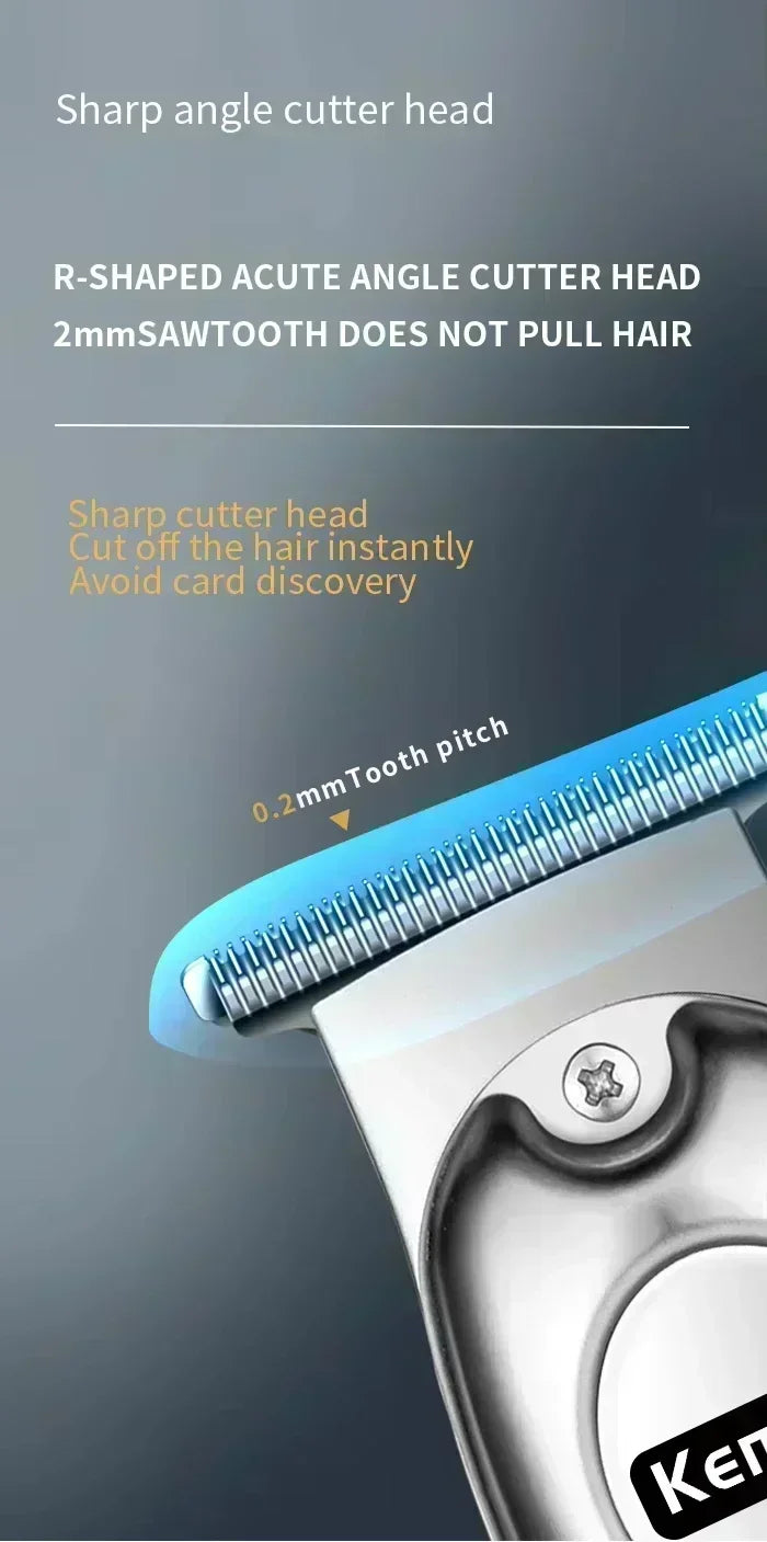 Kemei Hair Clippers Beard Clipper Rechargeable Men's Shaver Electric Hair Trimmer Kit Men KM-2628 KM-678 KM-2024 Hair Clipper
