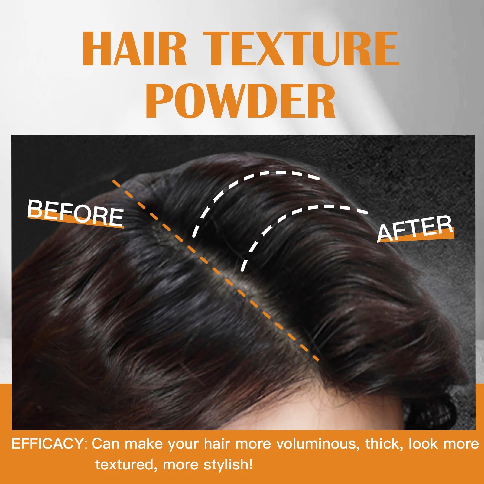 GOIPLE Hair Styling Powder Increase Volume Capturing Modeling Hairstyles Long-Lasting Texture Powders Spray Unisex