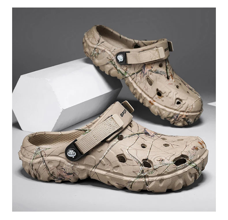 Men Slippers High Quality Classic Outdoor Anti-Slip Garden Shoes Lightweight Fashion Casual Sandals Sandals for Men Platform